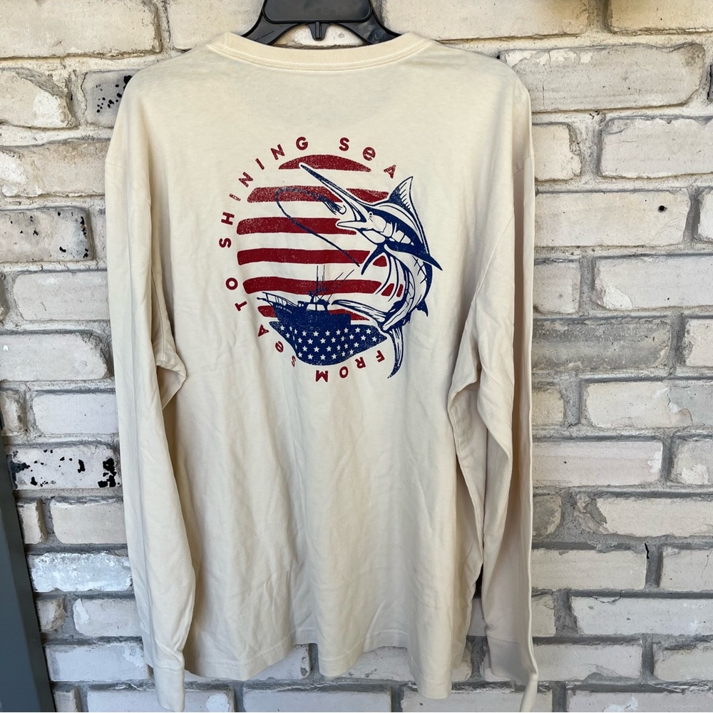 Life is good crusher long sleeve shirt. Fishing
